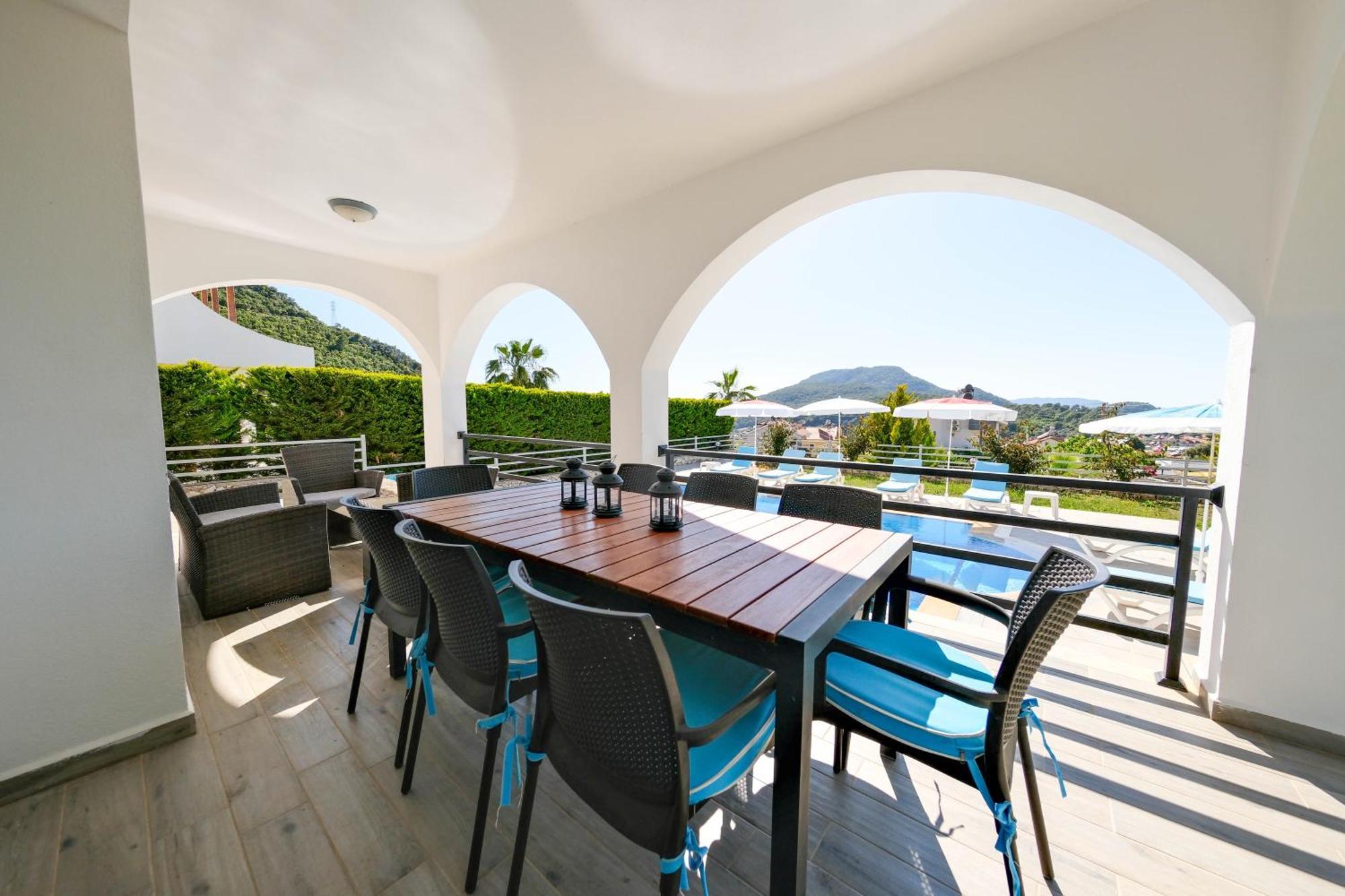 Turquoise Shores Family-Friendly Luxury Villa Hisaronu, Ovacik By Sunworld Villas Fethiye Ngoại thất bức ảnh
