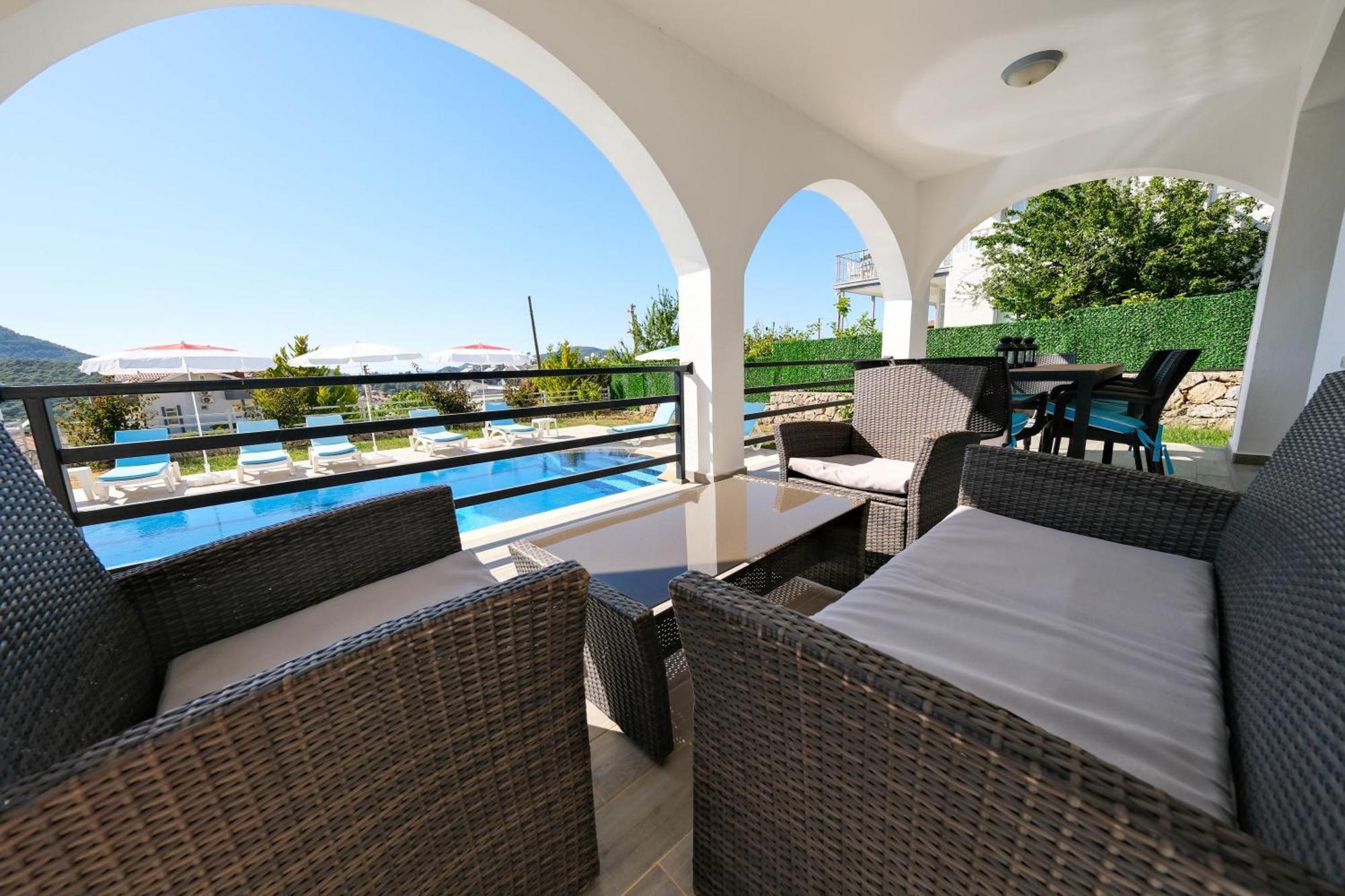 Turquoise Shores Family-Friendly Luxury Villa Hisaronu, Ovacik By Sunworld Villas Fethiye Ngoại thất bức ảnh